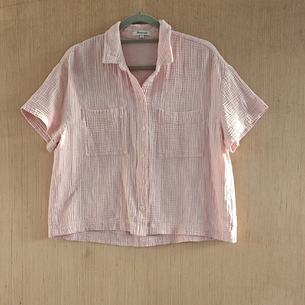 Madewell Cropped Button Up
